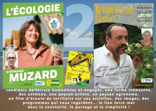 Communiqué de presse , événement de fin de campagne : une festi'ferme, spécial législatives le 9 juin à Sablonceaux !