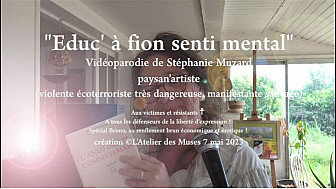 'Educ'à fion senti mental' vidéoparodie Stéphanie Muzard (pour Bruno, dilaté comme jamais)