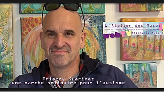 Marche solidaire pour l'autisme avec Thierry Guérinet à L'Atelier des Muses