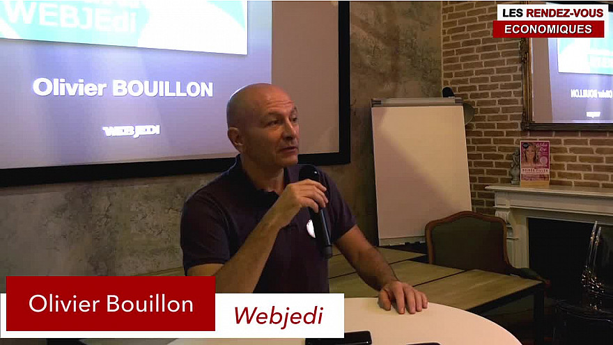 Les Rendez-Vous Économiques : Olivier Bouillon WEBJEDI @entreprendre @économie